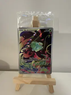 Pokemon TCG Mega Evolutions Sealed Bulbasaur 133/132 Stamped Promo - Image 1