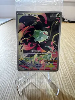 Pokemon TCG - Mega Evolution - 133/132 - Bulbasaur - Stamped Promo Sealed - Image 1