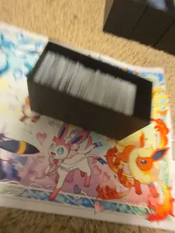 Pokemon Cards Reverse Holo Bulk Lot Full ETB 500-600 Cards Of Reverse Holos - Image 1