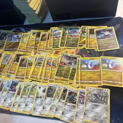 Huge Pokemon Lot Full ETB Tons Of Cards Holo Reverse Foil Fire TCG - Image 2