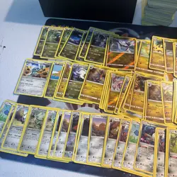 Huge Pokemon Lot Full ETB Tons Of Cards Holo Reverse Foil Fire TCG - Image 4