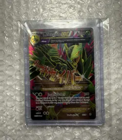 Mega M Sceptile EX Full Art Holo 85/98 XY Ancient Origins NM/MINT Pokemon - Image 1