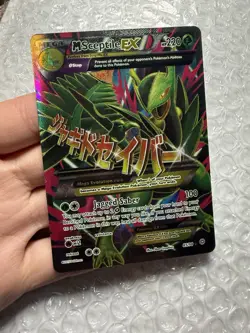 Mega M Sceptile EX Full Art Holo 85/98 XY Ancient Origins NM/MINT Pokemon - Image 2