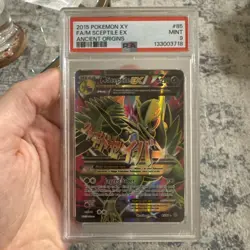2015 Pokemon - XY Ancient Origins - M Sceptile EX 85/98 Full Art - PSA 9 - Image 1