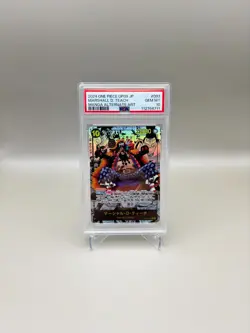 PSA 10 Teach OP09-093 Manga Alt Art Emperors in the New World ONE PIECE Japanese - Image 1