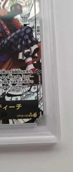 PSA 10 Teach OP09-093 Manga Alt Art Emperors in the New World ONE PIECE Japanese - Image 3