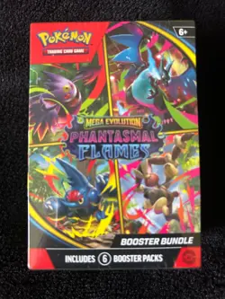 Pokemon TCG Phantasmal Flames Booster Bundle 6 packs | Brand New & Sealed - Image 1