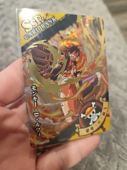 One Piece Trading Card Collector Monkey D. Luffy SSR-01 - Image 2