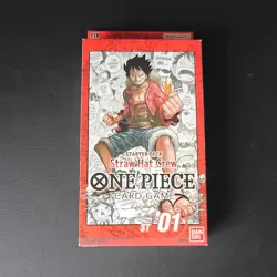 One Piece Card Game Starter Deck ST-01 - Straw Hat Crew English - SEALED⬇⬇ - Image 1