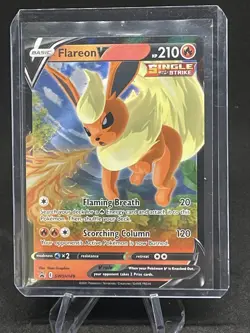 Flareon V SWSH149 NM -Ultra Rare Pokemon Card- Black Star Promo (7) - Image 1