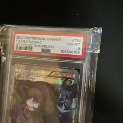 PSA 8 Pokemon XY Premium Trainer Collection Hex Maniac 75a/98 Full Art Promo - Image 4