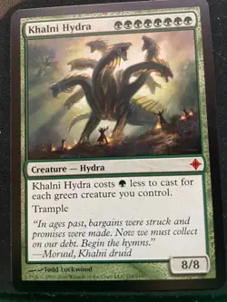 MTG KHALNI HYDRA Rise of the Eldrazi nm - Image 1