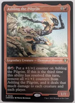Ashling the Pilgrim Etched Foil x1 Commander Masters Magic the Gathering LP/NM - Image 1