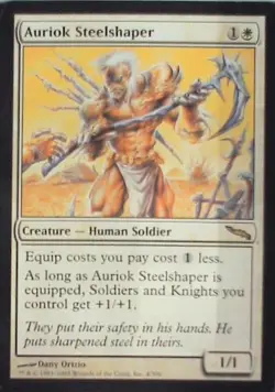 Auriok Steelshaper - Mirrodin: #4, Magic: The Gathering Nm C252 - Image 1