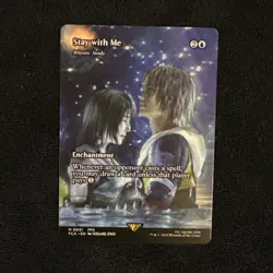 Stay with Me - Rhystic Study (Showcase) Final Fantasy: Through the Ages Regular - Image 1