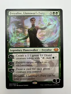 MTG TCG Freyalise, Llanowar's Fury Commander Collection: Green Regular - Image 1