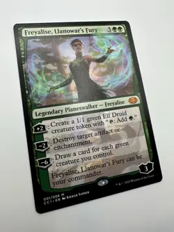 MTG TCG Freyalise, Llanowar's Fury Commander Collection: Green Regular - Image 3