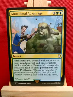 Mutational Advantage - Fallout - Rare - NM (See Pics) MTG - Image 1
