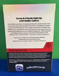 Pokemon TCG Prismatic Evolutions Booster Bundle - 6 Packs - SEALED - Image 4