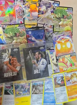 Pokemon Cards Lot 80 Foil Holos Mixed Delta Specie + 3 Signature Real Madrid - Image 4