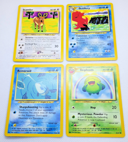 *NM* Neo Revelation Lot (4) Vintage Pokemon Cards: Stantler, Octillery, Skiploom - Image 2