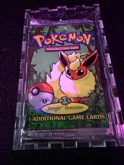 Pokemon Jungle First Edition Booster Pack Factory Sealed Excellent Cond. 21.10gr - Image 1