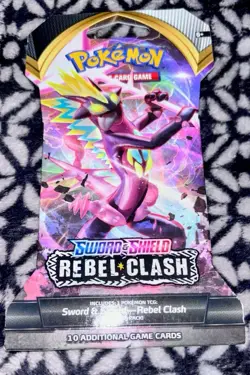 POKEMON SWORD AND SHIELD REBEL CLASH BOOSTER PACKS UNOPENED 4 PACKS TOTAL - Image 3