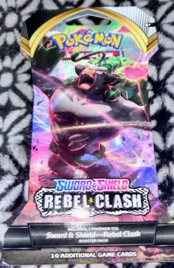 POKEMON SWORD AND SHIELD REBEL CLASH BOOSTER PACKS UNOPENED 4 PACKS TOTAL - Image 4