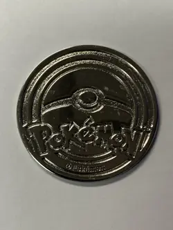 Pokemon Mega Charizard X EX UPC Ultra Premium Collection Metal Coin - Image 2