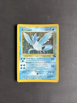 Pokemon TCG Articuno 2/62 Fossil Rare Holo Unlimited Holo 1999 WOTC Vintage - PL - Image 1