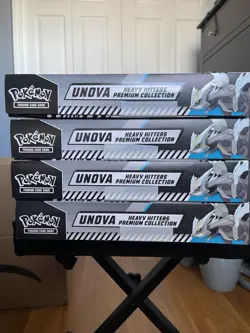 Lot of 4 Pokemon TCG: UNOVA Heavy Hitters Premium Collection Costco (4 Boxes ) - Image 4