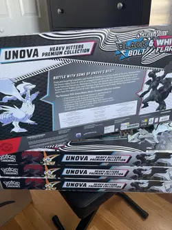 Lot of 4 Pokemon TCG: UNOVA Heavy Hitters Premium Collection Costco (4 Boxes ) - Image 5