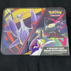 Pokemon TCG 2025 Fall Collector Chest Tin Sealed New - Image 2
