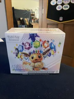 Pokemon Prismatic Evolutions Elite Trainer Box ETB New Factory w/ Shrink Sealed - Image 1