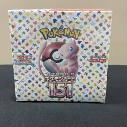 Pokemon TCG: Scarlet & Violet Japanese- 151 Booster Box With Shrink 4521329346038 - Image 1