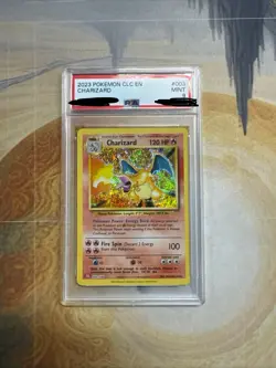 Charizard 003/034 Pokemon Trading Card Game Classic Holo PSA Mint 9 - Image 1