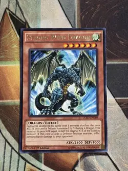 Yugioh! Strong Wind Dragon - LC5D-EN060 - Rare - 1st Edition - NM 2201 - Image 1