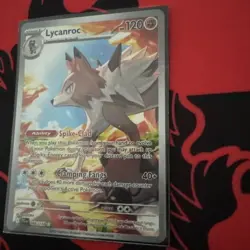 Pokemon TCG Lycanroc Illustration Rare Holo Card 166/159 Journey Together NM/M - Image 3