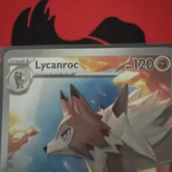Pokemon TCG Lycanroc Illustration Rare Holo Card 166/159 Journey Together NM/M - Image 5