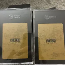 One Piece Golden Playing Cards Monkey.D.Luffy Jokers 2024 SGC 9 - Image 4