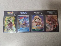 Gen Con 2023 Promos One Piece TCG Monkey.D.Luffy Digimon Dragon Ball BS Saga #ML - Image 1