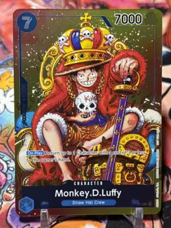 MONKEY D LUFFY - One Piece P-043 - Gen Con FOIL PROMO 2024 - Image 1