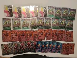 Wormmon Digimon Bandai Fest 2024 Convention Promo Lot Dragon Ball Z Union Arena - Image 1