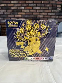 Pokemon TCG Scarlet And Violet Surging Sparks Elite Trainer Box ETB New/Sealed - Image 1