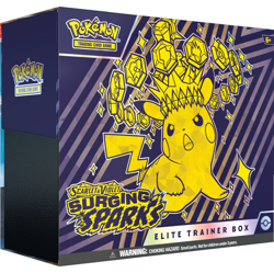 Pokemon TCG Scarlet And Violet Surging Sparks Elite Trainer Box Sealed NEW ETB - Image 1