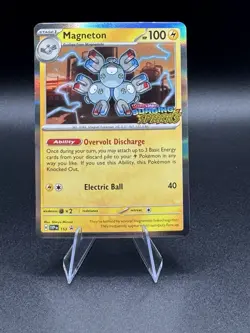 Magneton SVP 153 Black Star Promo Pokemon TCG Surging Sparks Prerelease Stamped - Image 1