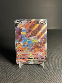 Pokemon TCG Machamp V 172/189 Swsh10: Astral Radiance Alternate Art NM - Image 1