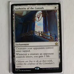 Authority of the Consuls - NM - Foundations FDN - MTG - Image 1