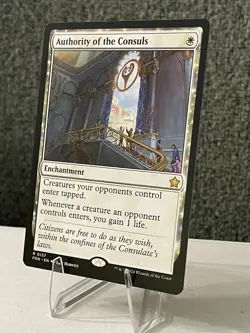 Authority of the Consuls - MTG Foundations FDN #137 Rare Near Mint - Image 3