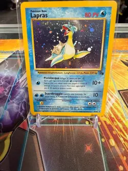 Pokemon Lapras (10/62) [Fossil] Holo *ITALIAN* TCG 1999 - Image 1